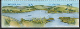 LUXEMBOURG - N°1718/9 ** (2007) Lac Artificiel - Nuevos