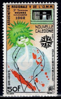 NEW CALEDONIA 1962 METEOROLOGIE MI No 385 MNH VF!! - Ongebruikt