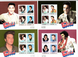 1985 St.Vincent Elvis Presley's Birthday Set MNH** D24 - Elvis Presley