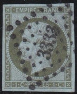 France  .  Y&T   .     11  (2 Scans)       .   O      .    Oblitéré - 1853-1860 Napoleon III