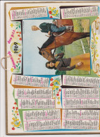 Almanach Des PTT 1969 Belle Jeunesse, Cheval, Equitation, Cavalier, Amiens, Somme, Très Bon état, - Grossformat : 1961-70