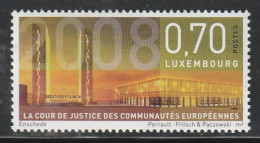 LUXEMBOURG - N°1761 ** (2008) Cour De Justice - Nuevos