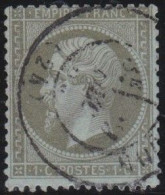 France  .  Y&T   .     19  (2 Scans)       .   O      .    Oblitéré - 1862 Napoléon III.