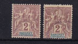 COLONIES FRANCE/ DAHOMEY N° 7 NEUF CHARNIERE   OBLITERE COTE 5 EURO - Gebraucht