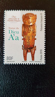 Polynesia 2019 Polynesie Statue Du Dieu A'A Art Wood Statue Isle  Rurutu 1v Mnh - Ongebruikt