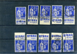 Publicité - BYRRH:  - 10 X N° 365 - Used Stamps