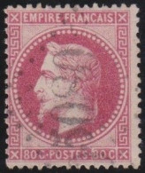 France  .  Y&T   .     32     .   O      .    Oblitéré - 1863-1870 Napoléon III Lauré