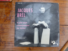 Jacques Brel Le Plat Pays, Barclay 70 475 - 45 G - Maxi-Single