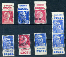 Publicité - Margarine EXCEL - N°  886. 1011b - Used Stamps