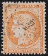 France  .  Y&T   .     38     .   O      .    Oblitéré - 1870 Beleg Van Parijs