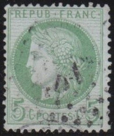 France  .  Y&T   .     53     .   O      .    Oblitéré - 1871-1875 Cérès