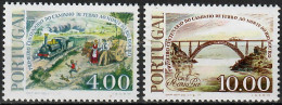 1977 Caminho De Ferro A Norte AF 1346-7 / Sc 1348-9 / YT 1356-7 / Mi 1376-7 Novo / MNH / Neuf / Postfrisch [zro] - Neufs