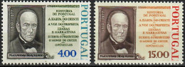 1977 Alexandre Herculano AF 1344-5 / Sc 1346-7 / YT 1354-5 / Mi 1374-5 Novo / MNH / Neuf / Postfrisch [zro] - Neufs