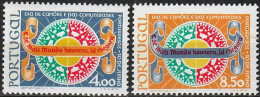 1977 Dia De Camões  AF 1334-5 / Sc 1336-7 / YT 1344-5 / Mi 1364-5 Novo / MNH / Neuf / Postfrisch [zro] - Neufs