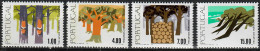 1977 Florestas AF 1323-6 / Sc 1325-8 / YT 1333-6 / Mi 1353-6 Novo / MNH / Neuf / Postfrisch [zro] - Neufs