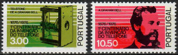 1976 Invenção Do Telefone AF 1277-8 / Sc 1279-80 / YT 1287-8 / Mi 1307-8 Novo / MNH / Neuf / Postfrisch [zro] - Neufs