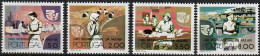 1975 Ano Da Mulher AF 1271-4 / Sc 1273-6 / YT 1281-4 / Mi 1301y-4y Novo / MNH / Neuf / Postfrisch [zro] - Neufs