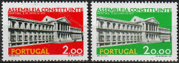 1975 Assembleia Constituinte AF 1253-54 / Sc 1255-6 / YT 1263-4 / Mi 1283-4 Novo / MNH / Neuf / Postfrisch [zro] - Neufs