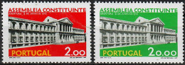 1975 Assembleia Constituinte AF 1253-54 / Sc 1255-6 / YT 1263-4 / Mi 1283-4 Novo / MNH / Neuf / Postfrisch [zro] - Nuovi