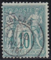 France  .  Y&T   .     65     .   O      .    Oblitéré - 1876-1878 Sage (Tipo I)
