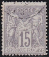 France  .  Y&T   .     66     .   O      .    Oblitéré - 1876-1878 Sage (Tipo I)