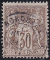 France  .  Y&T   .     69     .   O      .    Oblitéré - 1876-1878 Sage (Tipo I)