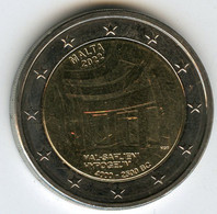 Malte Malta 2 Euro 2022 Temples Hal Saflieni Hypogeum UNC - Malta