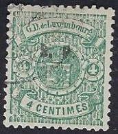 Luxembourg -Luxemburg - Timbres  - Armoire  1882     4 C.   °   S.P.    Michel  23 II            VC.  225,- - 1859-1880 Armoiries