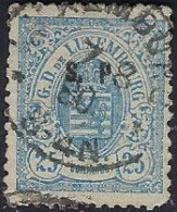 Luxembourg -Luxemburg - Timbres  - Armoire  1881    25C.   S.P.   °       Michel 33 I    VC. 125,- - 1859-1880 Stemmi