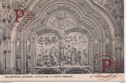 Salamanca Catedral Detalle De La Puerta Principal Castilla Y León. España Spain - Salamanca