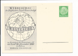 DR PP 126 C 28-01 ** - 5 Pf  Hindenburg Med. Berlin-Friedenau, Weltesche - Interi Postali Privati