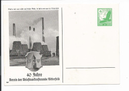 DR PP 142 D 1 **  -  5 Pf  LpAdler 40 Jahre Ver. F. Bfm.freunde Bitterfeld - Interi Postali Privati