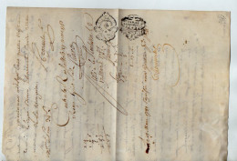 VP22.890 - Cachet De Généralité De LA ROCHELLE - Acte En Peau De 1781 - Cachets Généralité