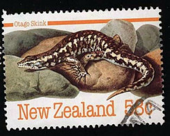 1984 Otago Skink  Michel NZ 904 Stamp Number NZ 806 Yvert Et Tellier NZ 874 Stanley Gibbons NZ 1343 - Usati