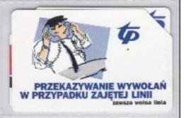 Poland, 0574, TP S.A. Connection Transfer In Case Of Busy-line. - Polonia
