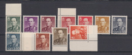 Norvegia Nuovi:  N. 381-85A - Unused Stamps