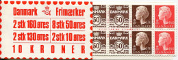 Dänemark Denmark Markenheftchen Booklet # H22 - Postfrisch/MNH - Queen And Digit Type - Carnets