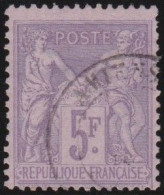 France  .  Y&T   .   95  (2 Scans)    .   O      .    Oblitéré - 1876-1898 Sage (Tipo II)