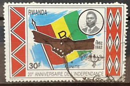 RWANDA -  (0) - 1982 - # 1058 - Usados