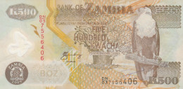 ZAMBIA 500 KWACHA - EF (BA46 - Sambia