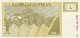 SLOVENIA 1 TOLAR - EF (BA22 - Slovénie