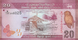 SRI LANKA 20 RUPEES - EF (BA32 - Sri Lanka