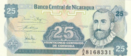 NICARAGUA 25 CENTAVOS -UNC (BA72 - Nicaragua