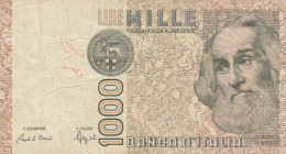 ITALIA 1000 LIRE -VF (BA183 - Sonstige & Ohne Zuordnung