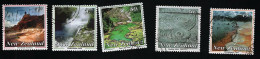 1993 Thermal Pools  Michel NZ 1284 - 1289 Stamp Number NZ 1155 - 1160 Yvert Et Tellier NZ 1228 - 1233 - Gebraucht