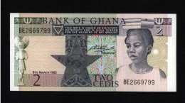 Ghana 2 Cedis 1982 Unc - Ghana