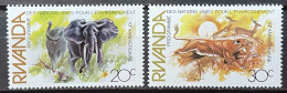 RWANDA -  MNH** - 1982 - # 1196/1197 - Oblitérés