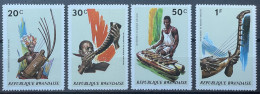 RWANDA -  MNH** - 1973 - # 519/522 - Usati