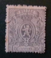 Belgium N° 23A MNG  1867  Cat: 40 € - 1866-1867 Blasón