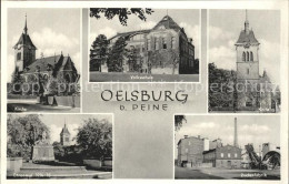 42164186 Oelsburg Ilsede Kirchen Volksschule Ehrenmal Zuckerfabrik Oelsburg Ilse - Ilsede